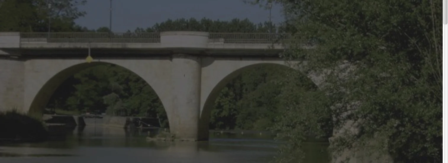 Le pont de Lavardac sur la Baïse